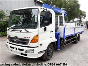 Xe tải HINO FC9JLTC gắn cẩu 3 tấn TADANO model TM-ZE304MH